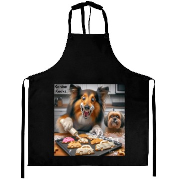 Discover Cool and funny food dog Aprons