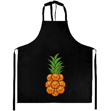 Discover FUNNY PINEAPPLE BASKETBALL Aprons