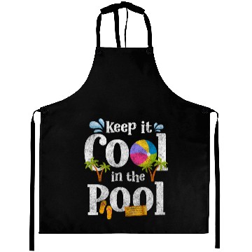 Discover Pool Party Diving Vacation Swimming Trunks Aprons