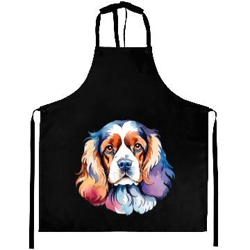 Discover American Cocker Spaniel Watercolor Aprons
