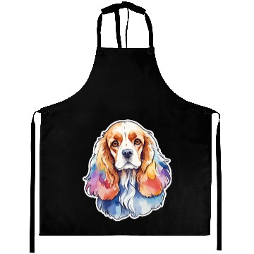 Discover American Cocker Spaniel Watercolor Aprons