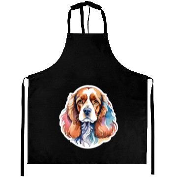 Discover American Cocker Spaniel Watercolor Aprons