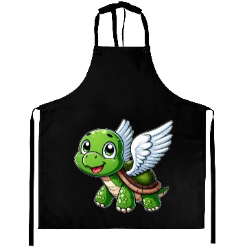 Discover Turtle Angel Wings Halo Farm Farmer Aprons