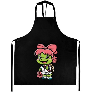 Discover School Girl Turtle Aprons