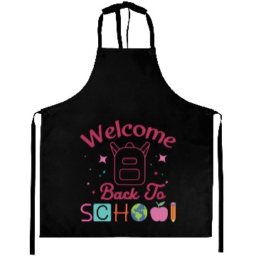 Discover Welcome Back To School Days Aprons