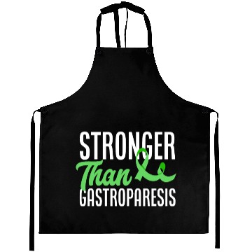 Discover Stronger Than Gastroparesis Awareness Aprons