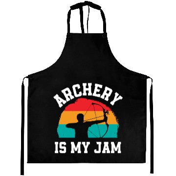 Discover Retro Bow Archery Is My Hobby Aprons