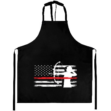 Discover America USA Flag Archery Aprons