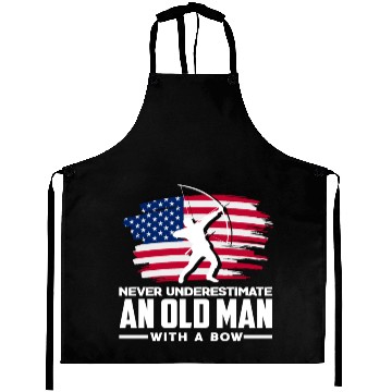 Discover Old Man With A Bow Archery Aprons