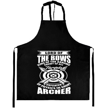 Discover Bow Funny Archery Saying Aprons