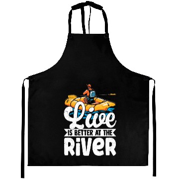 Discover Live Is Better At The River White Water Rafting Aprons