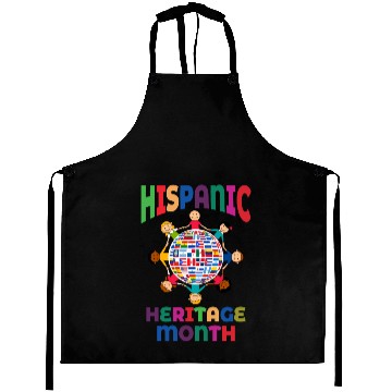 Discover Hispanic Heritage Month Kids Countries Flags World Aprons