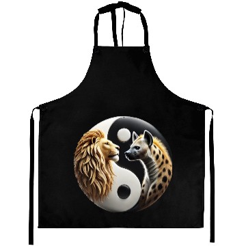 Discover Lion & Hyena - Yin-Yang Aprons