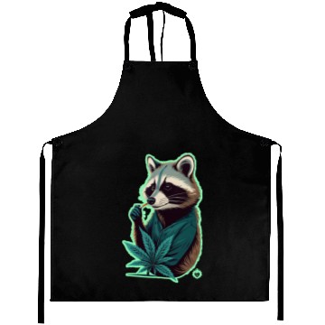 Discover RACCOON WEED Aprons
