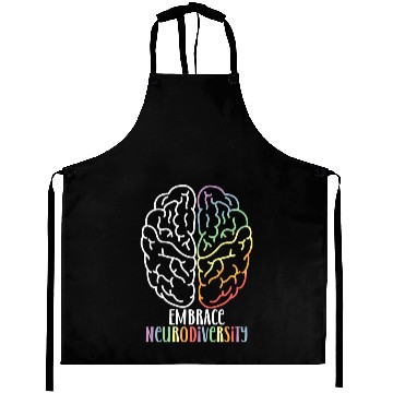 Discover embrace neurodiversity Aprons