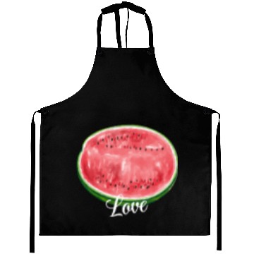 Discover Watermelon, juicy, refreshing, summer fruit Aprons