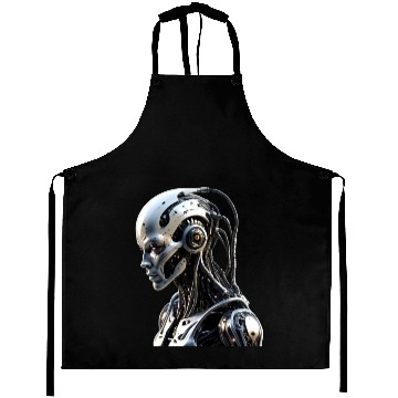 Discover Cyborg Robot Milton Aprons