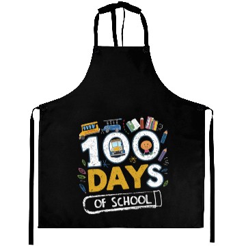 Discover 100 Days of School Aprons Design