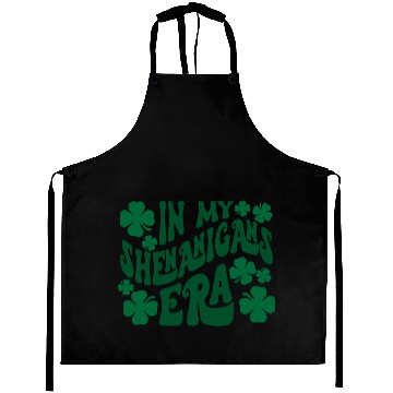Discover In My Shenanigans Era Saint Patrick Day Aprons