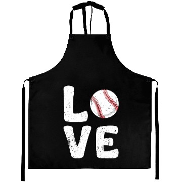 Discover Valentine s Day Love Baseball Aprons