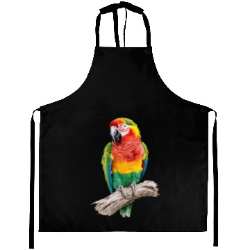 Discover Macaw Parrot for a Bird Lover Animal Lover Aprons