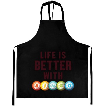 Discover Life is Better with a Bingo Daubers Professional Aprons