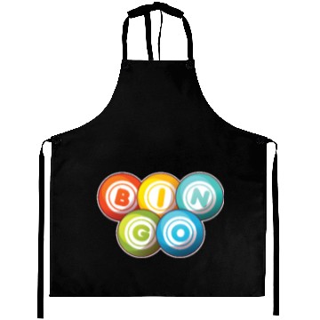 Discover Bingo Logo Emblem Caller Daubers Professional Aprons