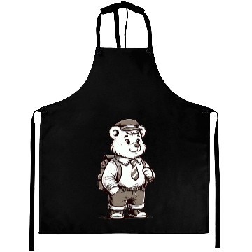 Discover Cute Schoolboy Bear Aprons