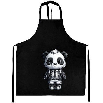Discover Cute Schoolboy Panda Aprons