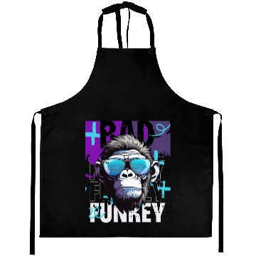 Discover monkey funky Aprons