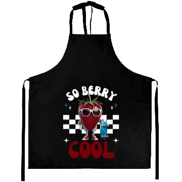 Discover Groovy So Berry Cool Fruit Lover Strawberry Aprons