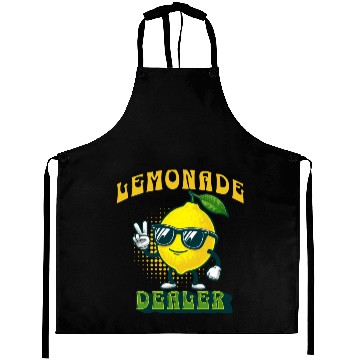 Discover Lemonade Dealer Lemon Juice Stand Store Staff Aprons