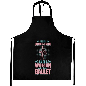 Discover Ballet Grandmother Aprons