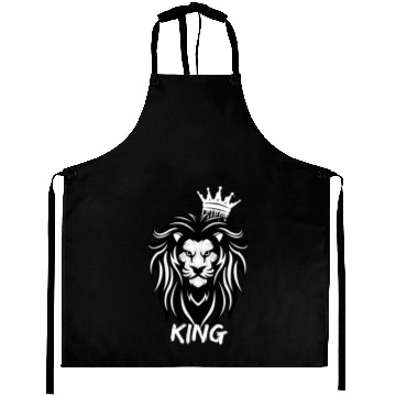 Discover Lion King Motivational design Aprons