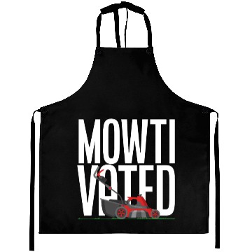Discover Landscaper Gardener Lawn Mowing Pun Aprons