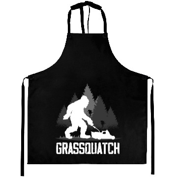 Discover Landscaper Gardener Bigfoot Lawn Mowing Aprons