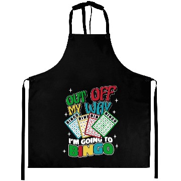 Discover Out Off My Way I'm Going To Bingo Professional Aprons