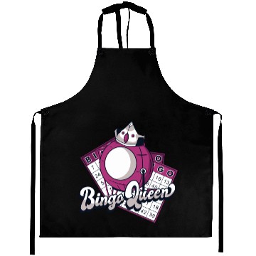 Discover Bingo Queen Professional Caller Daubers Bingo Aprons