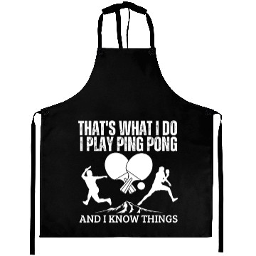 Discover Ping Pong That's What I Do Funny Ping Pong Aprons