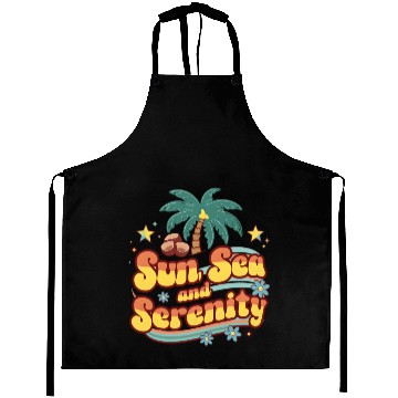 Discover Sun Sea And Serenity Aprons