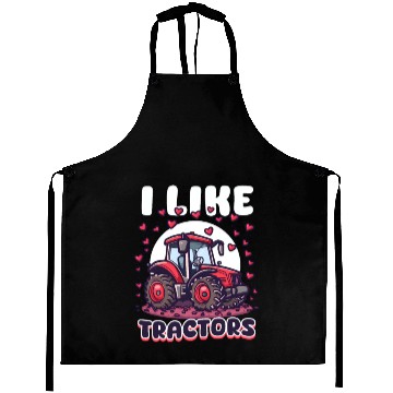 Discover Farmer I Like Tractors Aprons