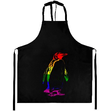 Discover Rainbow Pengu Aprons