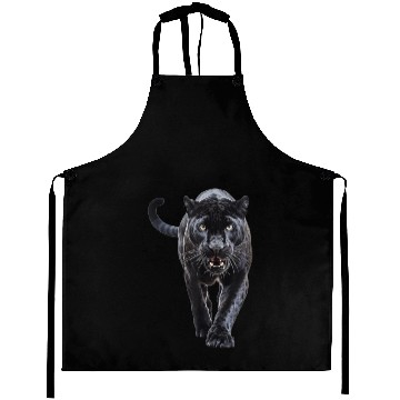 Discover panther walking lovers leopard Aprons