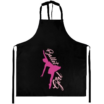 Discover Ballet Dancer Girl Aprons