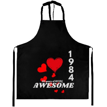 Discover Funny 40th Birthday Gift Aprons for Men women