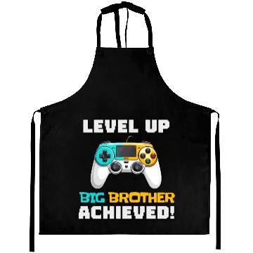 Discover Funny Big Brother Level Up Aprons