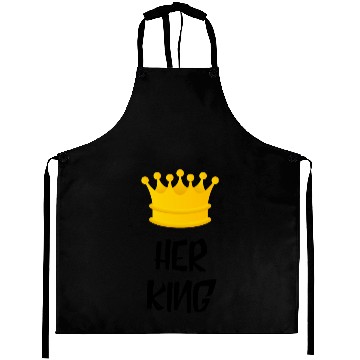 Discover Her King Aprons