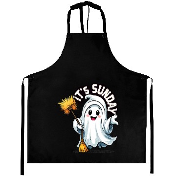 Discover It's Sunday little ghost Aprons