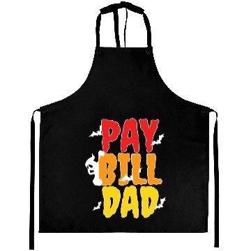 Discover Halloween Dad Family Party, Funny Men’s Halloween Aprons