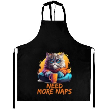 Discover Persian Cat Need More Naps Kitten Cat Memes Aprons